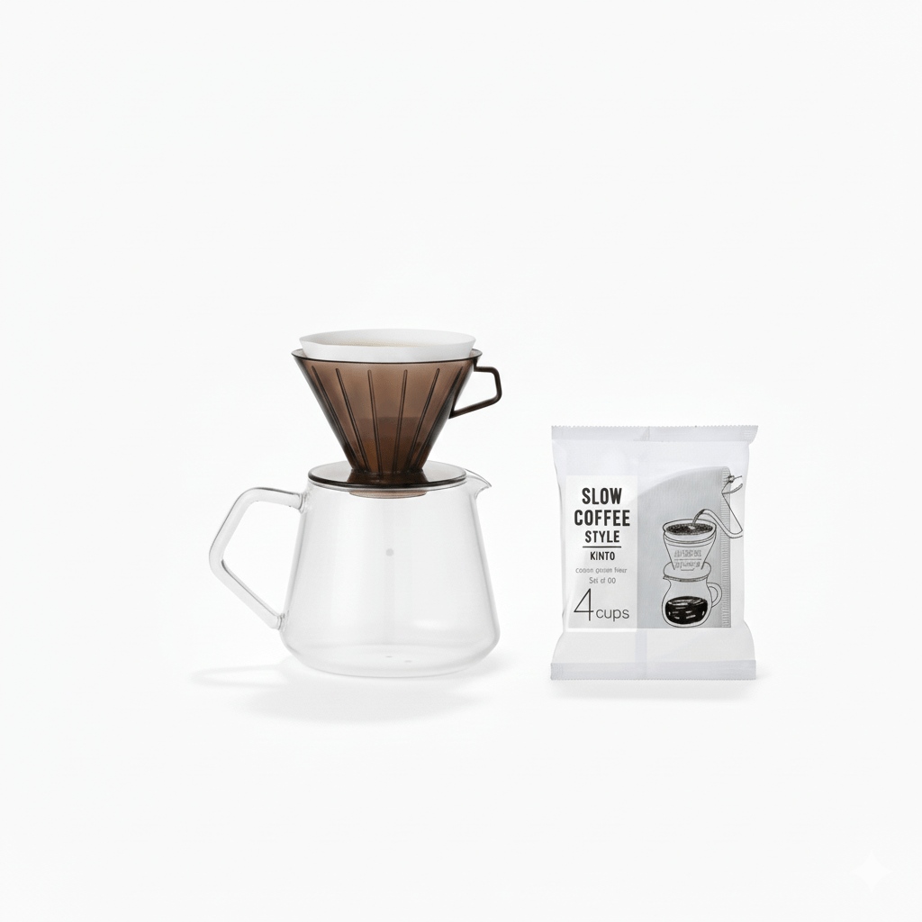 Kinto SCS droppkaffe set för 2 - 4 koppar - Barista och Espresso