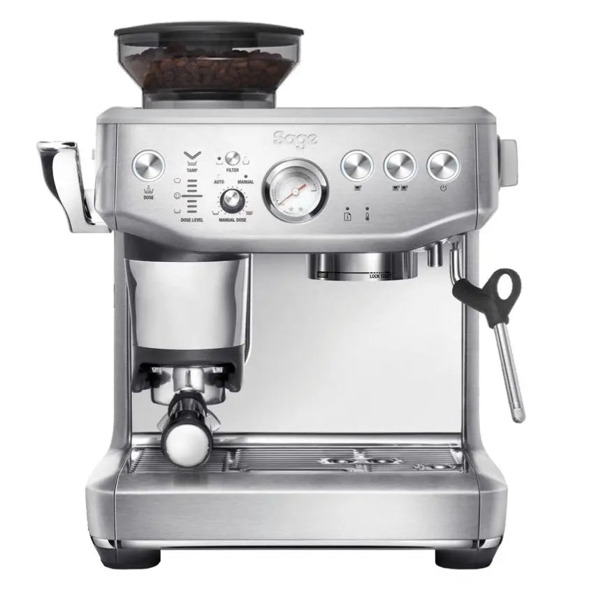 Sage Barista Express Impress termobloks ar PID-Sage atjaunots-nerūsējošais tērauds-kā jauns-barista un Espresso