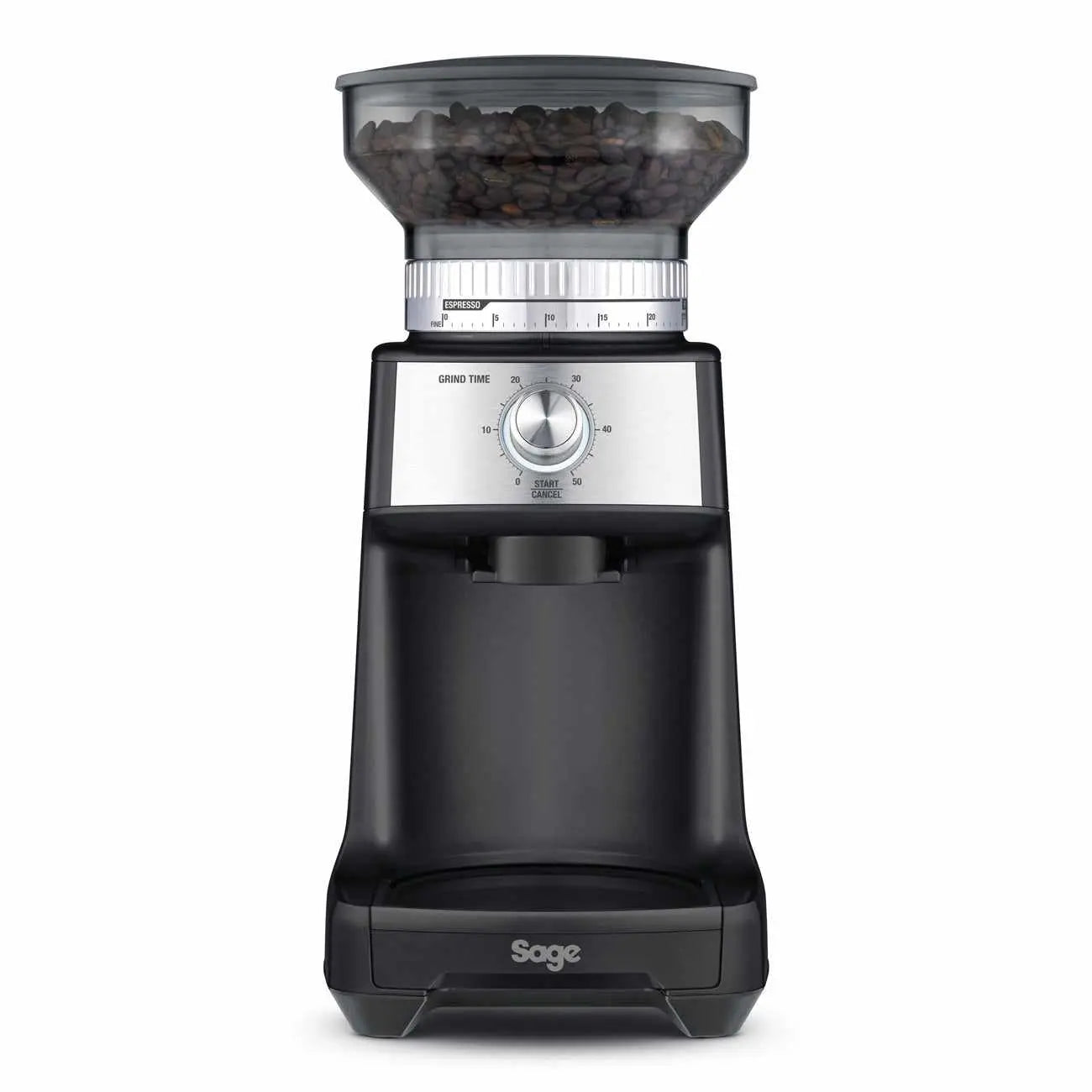 Sage Dose Control Pro kafijas dzirnaviņas-Sage atjaunots-melns-kā jauns-barista un Espresso