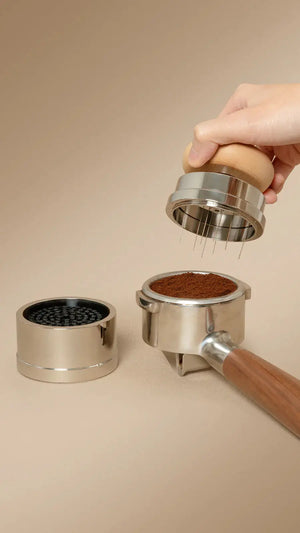 Pucks Espresso aksesuāru komplekts - koka TIMEMORE