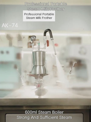 Aleman AK-74 speciālā plīts piena tvaicētājs | Profesionāls sausais tvaiks Latte Art pagatavošanai