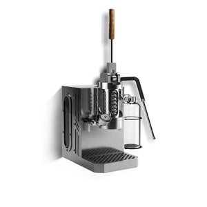 Aleman Gecko Sienas stiprinājuma espresso automāts ar manuālu sviru | Zero-Footprint 58 mm kafijas pagatavošanas ierīce