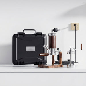 Aleman Nomad Hybrid Pārnēsājamā Espressomasīna | Rokas sviras un pneimatiskā 2-in-1