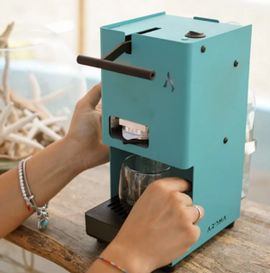 Aroma E.GO – Pārnēsājams itāļu espresso automāts kapsulām