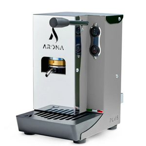 Aroma Plus+ – Kompaktiškas itāļu espresso automāts kapsulām