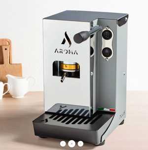 Aroma Plus+ – Kompaktiškas itāļu espresso automāts kapsulām
