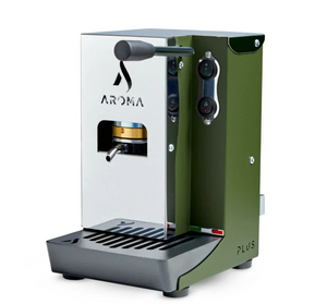 Aroma Plus+ – Kompaktiškas itāļu espresso automāts kapsulām