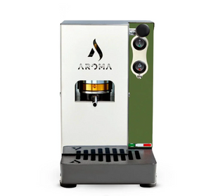 Aroma Plus+ – Kompaktiškas itāļu espresso automāts kapsulām