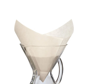 Chemex 6 KRŪZES + 100 Filtri ESPRESSO APRĪKOJUMS
