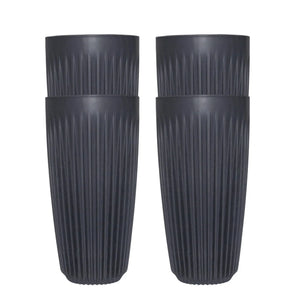 Krūze 16oz ogļu krāsā 4 gab. - Huskee HUSKEE