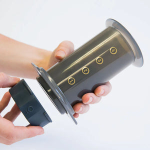 Piederumi spiediena aktivizētai manuālai espresso ar Aeropress, barista aprīkojums, viss par kafiju.