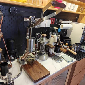 Aleman 2 manuālā espresso kafijas automāts | PID temperatūras kontrole un 58 mm profesionāla grupa