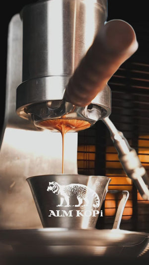 Aleman Sniper espresso automāts ar manuālu sviru | Precision Tower no nerūsējošā tērauda