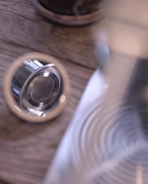 Aleman Sniper espresso automāts ar manuālu sviru | Precision Tower no nerūsējošā tērauda