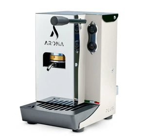 Aroma Plus+ – Kompakt italiensk espressomaskin för pods - Barista och Espresso