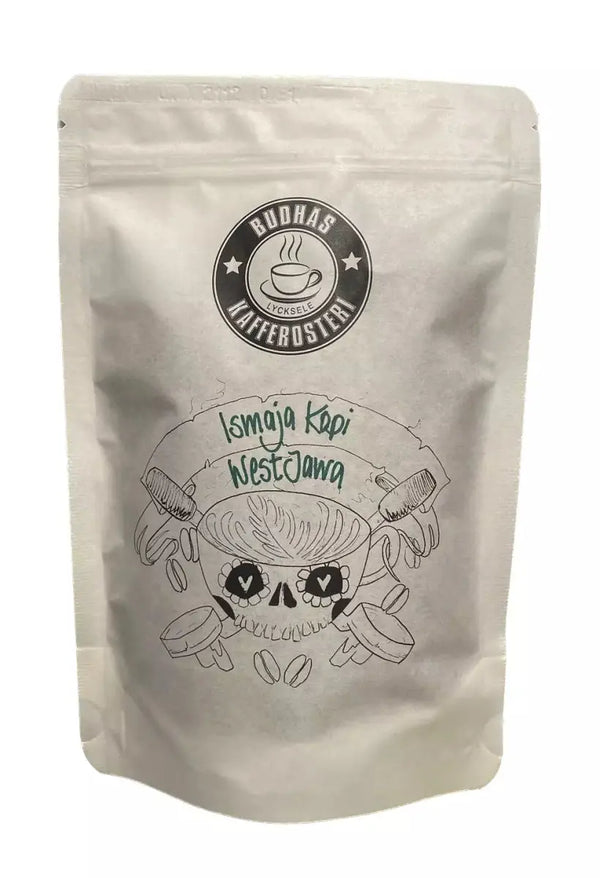 Ismaja Kopi Indonesia - Gaismas grauzdējuma veselas pupiņas filtra kafijai 200g - Barista un Espresso