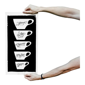 Plakāts - NotNeutral - Brewoloģijas nodaļa - Barista un Espresso