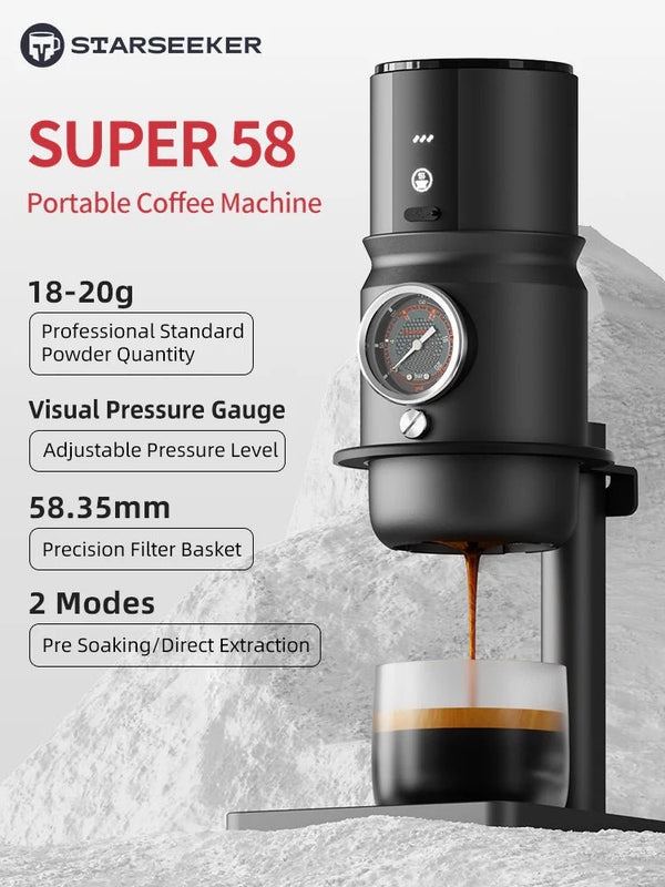 Starseeker Super58 - Portabel espressomaskin - Barista och Espresso